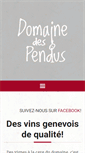 Mobile Screenshot of domaine-des-pendus.ch